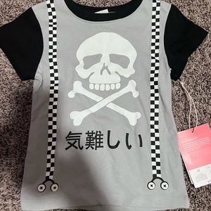Harajuku Lovers skull shirt